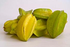   Fruits:   Averrhoa carambola ; Photo by Hafiz Issadeen, flickr.com
